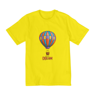 Nome do produtoT-shirt Infantil de 10 a 14 anos com balão