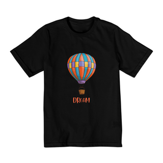 T-shirt Infantil de 10 a 14 anos com balão