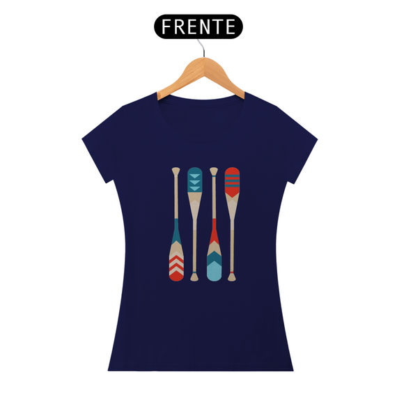 Camiseta Feminina Remo Paddle