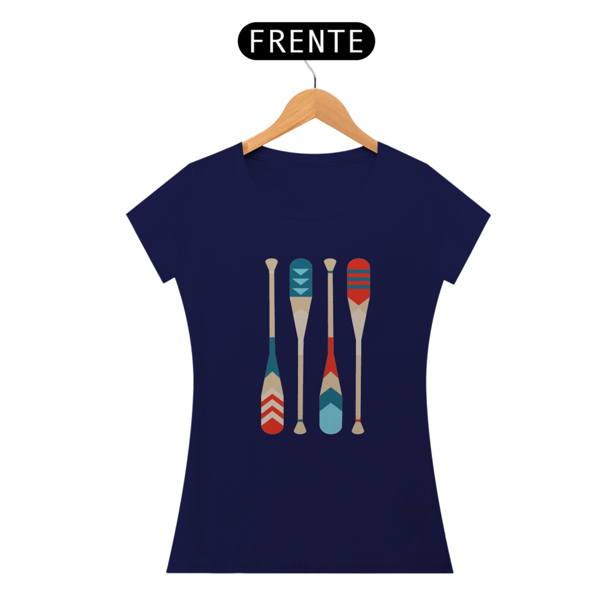 Nome do produto: Camiseta Feminina Remo Paddle