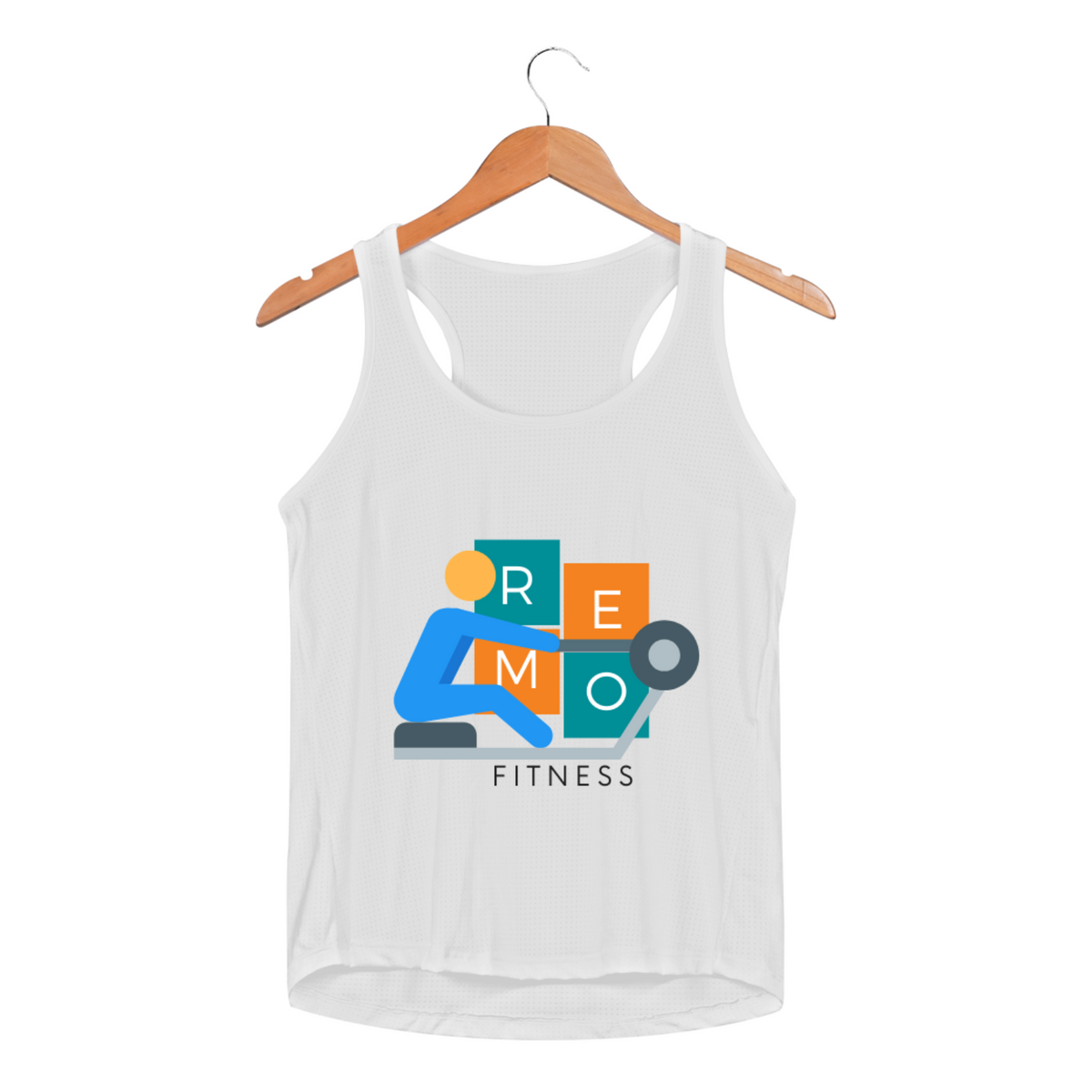 Nome do produto: Regata Feminina Remo Fitness Dry Sport UV