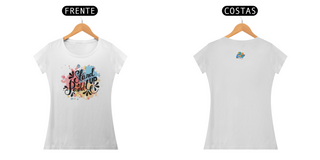 Camiseta Feminina Algodão SUP Arte