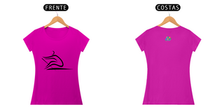 Nome do produtoCamiseta feminina algodão linhas