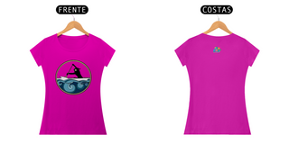 Nome do produtoCamiseta Feminina Algodão Canoa no mar