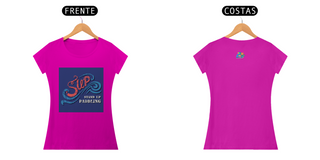 Nome do produtoCamiseta Feminina Algodão SUP Ondas