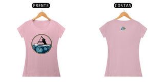 Nome do produtoCamiseta Feminina Algodão Canoa no mar