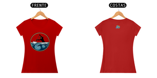 Nome do produtoCamiseta Feminina Algodão Canoa no mar