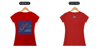 Nome do produtoCamiseta Feminina Algodão SUP Ondas