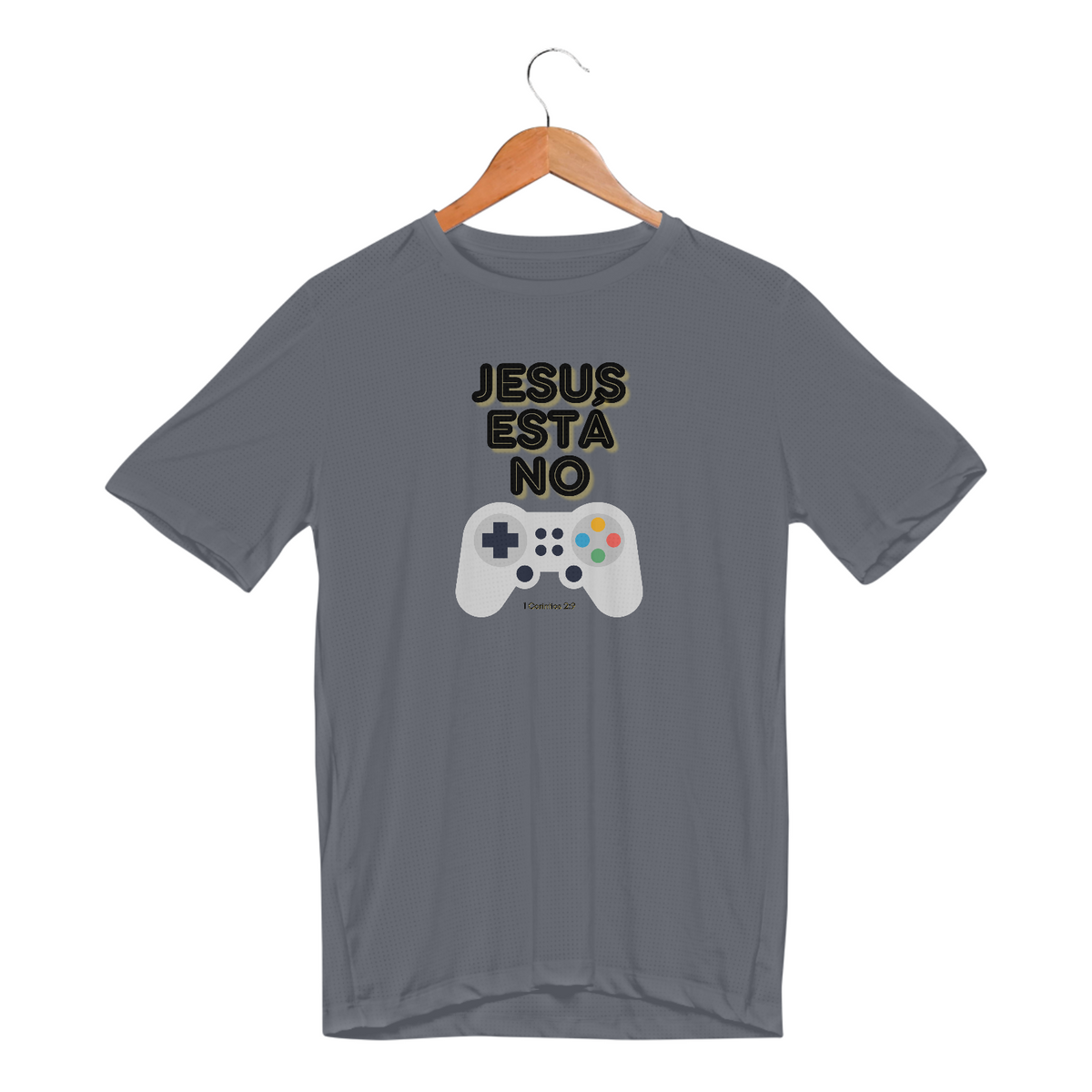 Nome do produto: Camiseta Sport Dry Uv - Jesus está no controle