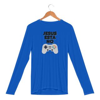 Nome do produtoCamisa Manga Longa Sport Dry Uv - Jesus está no controle