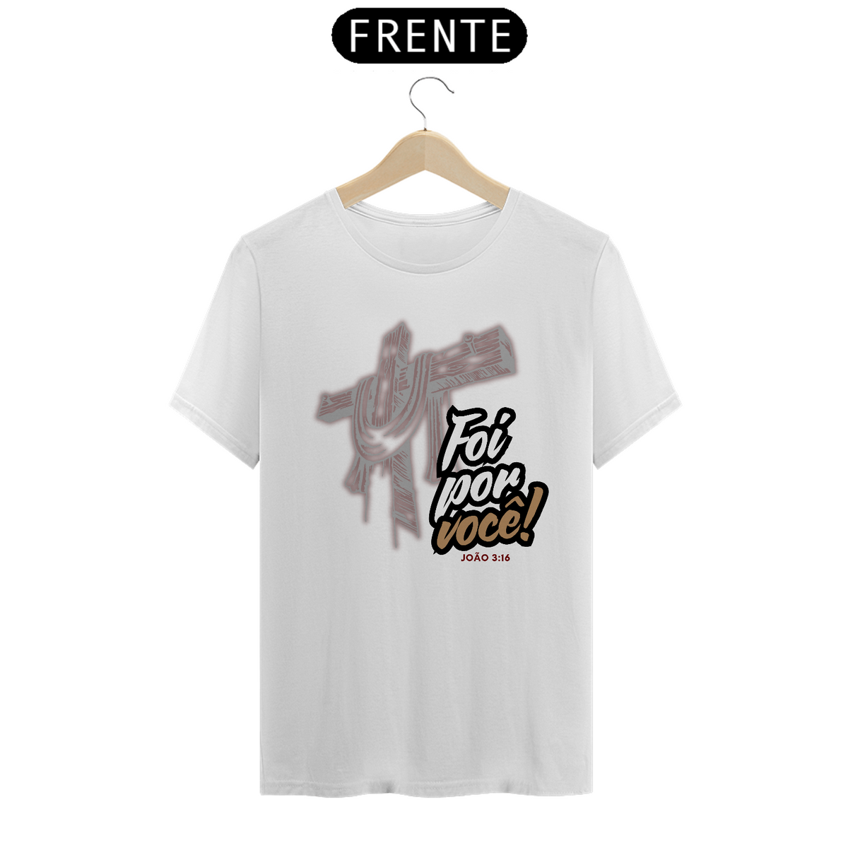 Nome do produto: T-Shirt Classic - Foi por você 