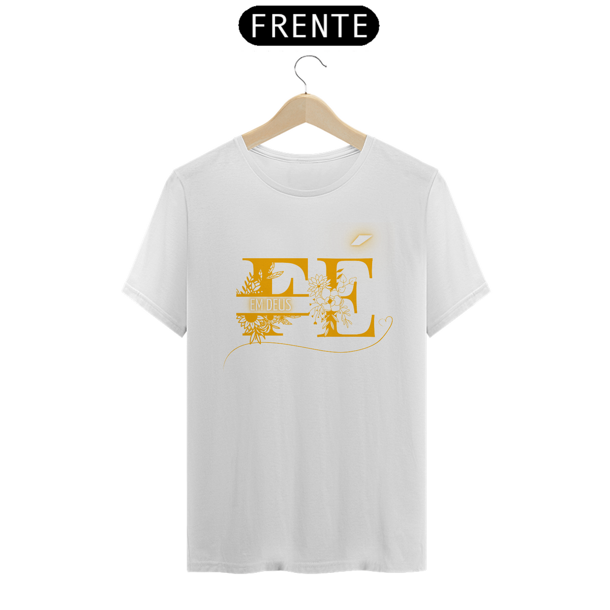 Nome do produto: T-Shirt Classic - Fé em Deus