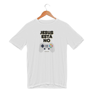 Nome do produtoCamiseta Sport Dry Uv - Jesus está no controle