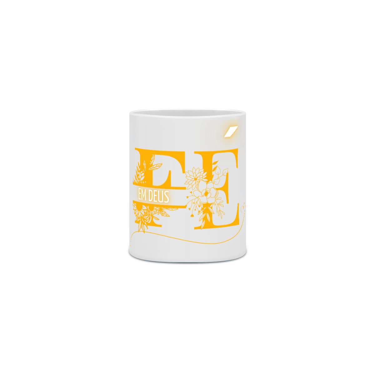 Nome do produto: Caneca - Fé em Deus