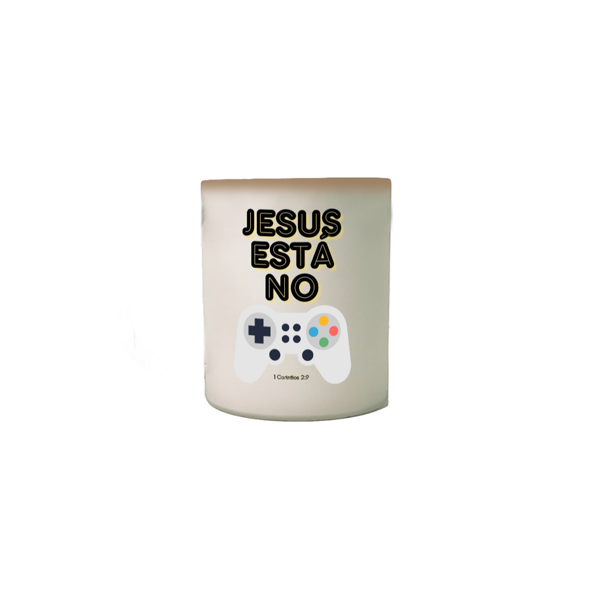 Nome do produto: Caneca Mágica - Jesus está no controle