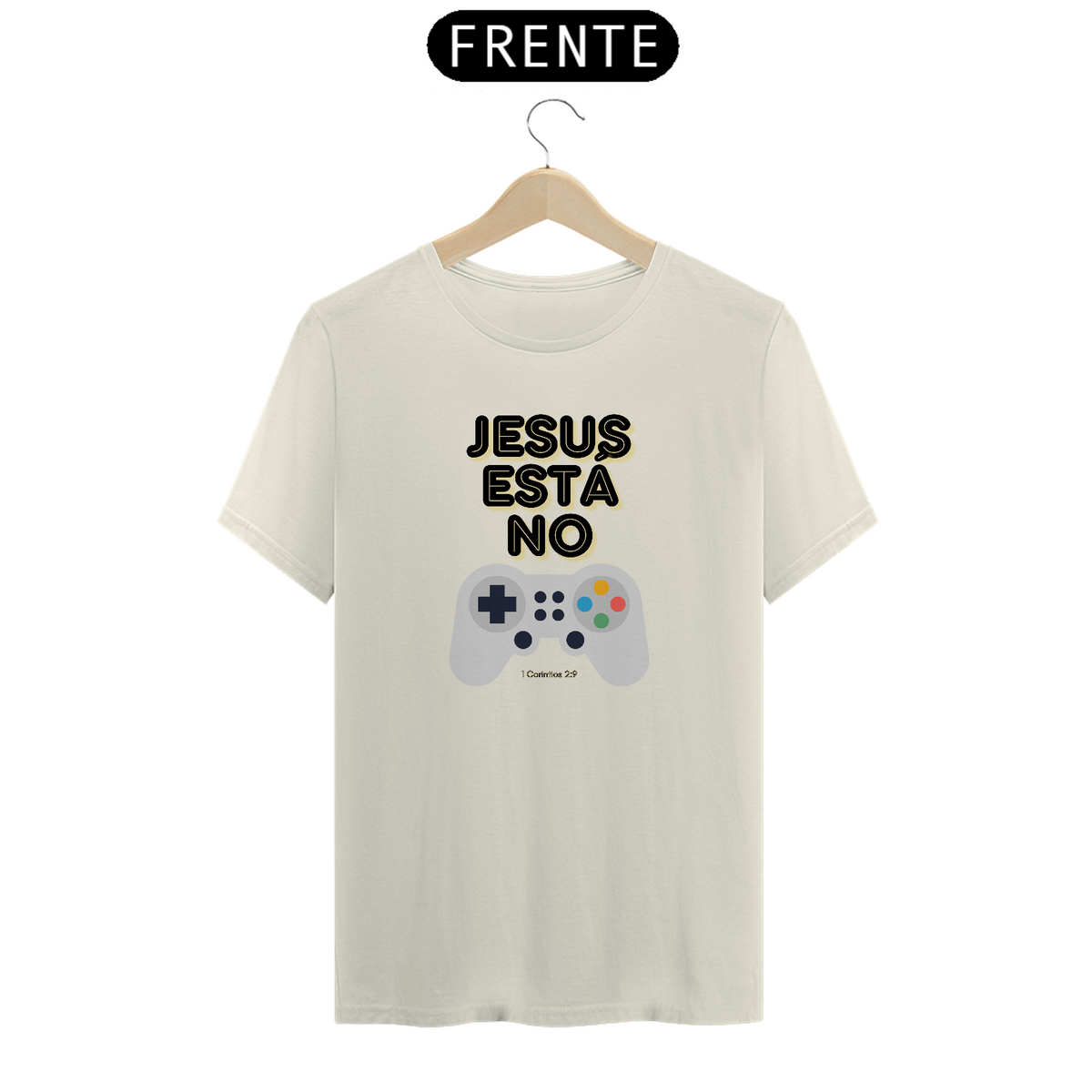 Nome do produto: T-Shirt Pima - Jesus está no controle