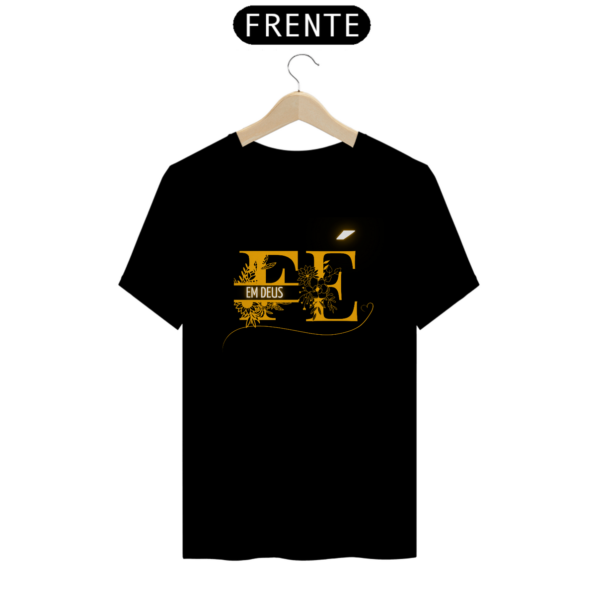 Nome do produto: T-Shirt Prime - Fé em Deus