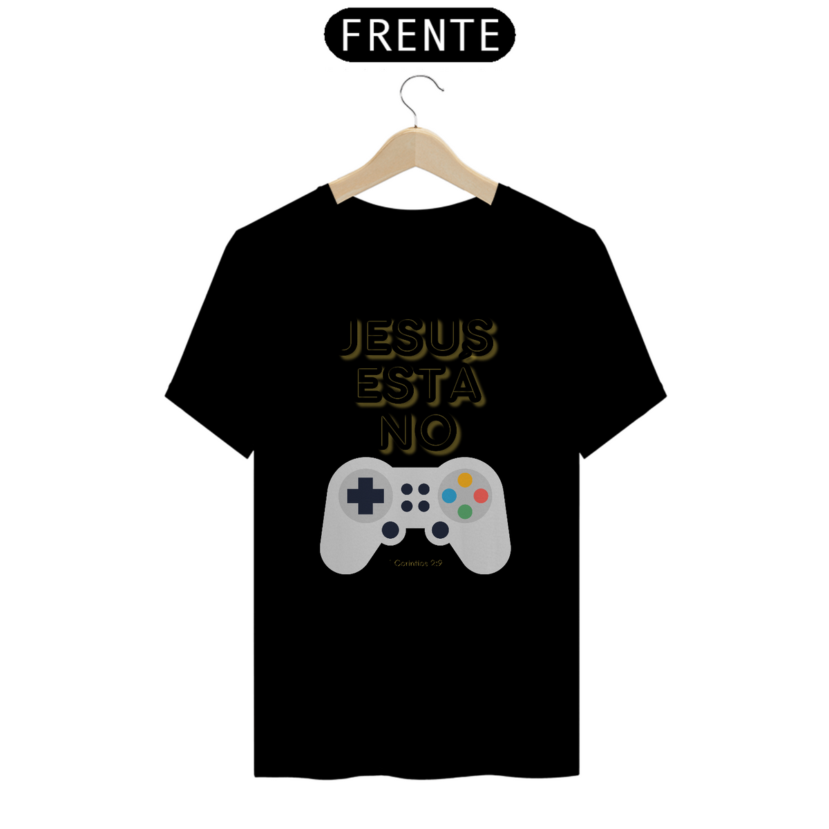 Nome do produto: T-Shirt Quality - Jesus está no controle