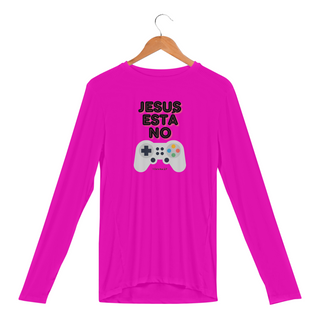 Nome do produtoCamisa Manga Longa Sport Dry Uv - Jesus está no controle