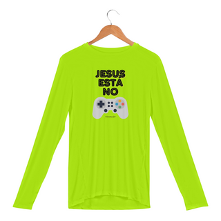 Nome do produtoCamisa Manga Longa Sport Dry Uv - Jesus está no controle