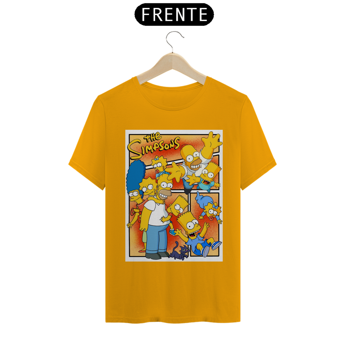 Nome do produto: Camisa The Simpsons - T-Shirt Classic