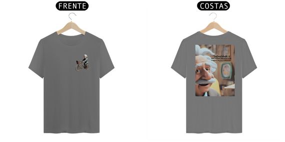 T-Shirt Estonada Albert Einstein Insanidade 