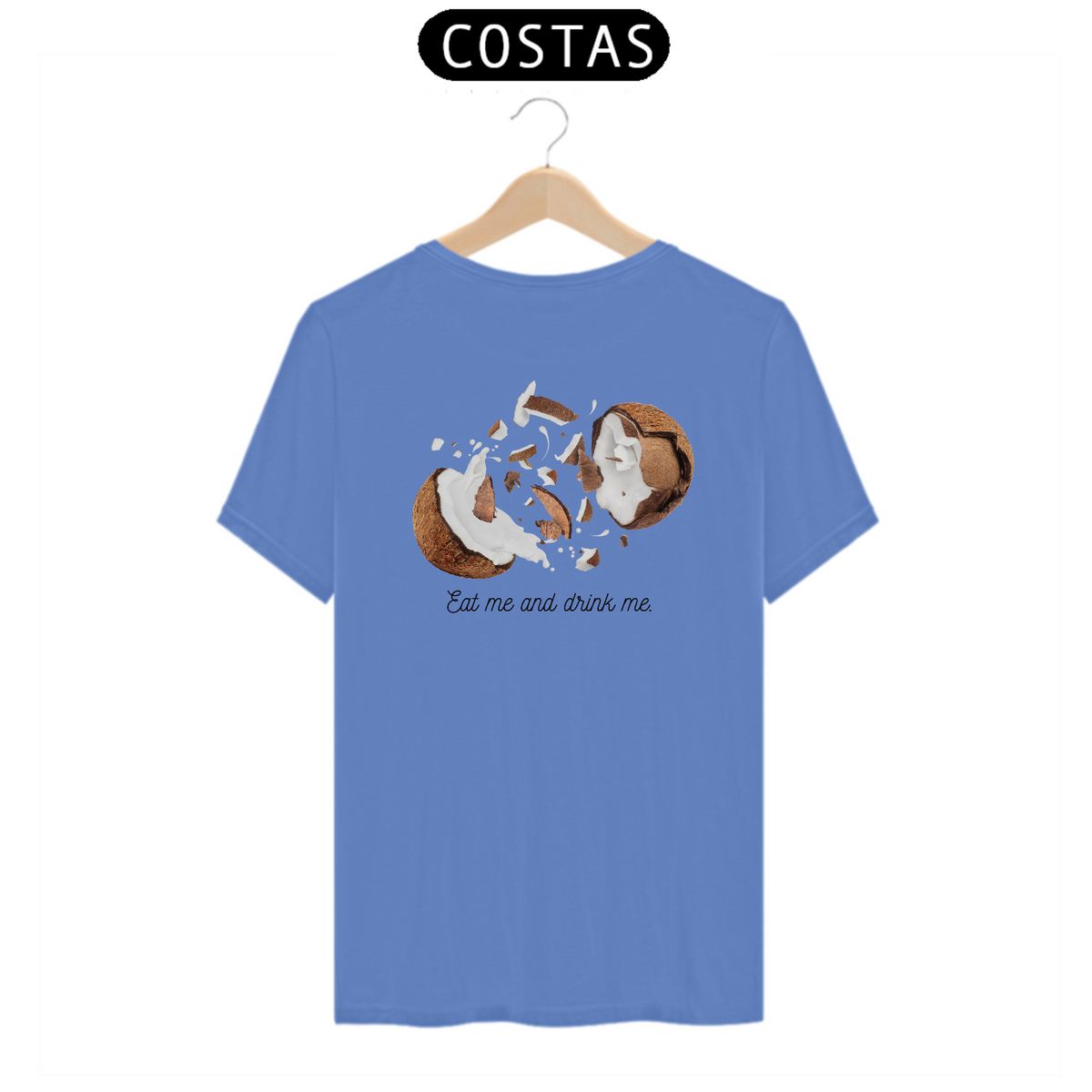 Nome do produto: T-Shirt Estonada UNISSEX Coco Seco