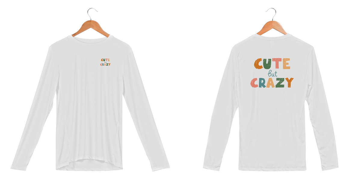 Nome do produto: Dry UV Camisa ML Cute but crazy