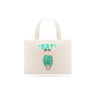 ECOBAG “EAT YOUR GREENS“ - VEGANSTYLE