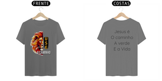 Camiseta - Use o Caminho Leão - Jesus  O caminho a Verdade e A Vida 