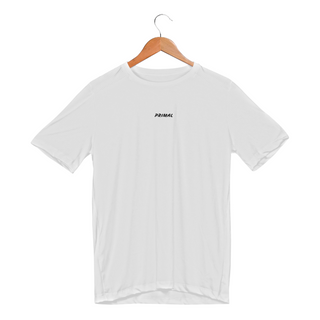 Camiseta Primal DRY UV Branca nome horizontal