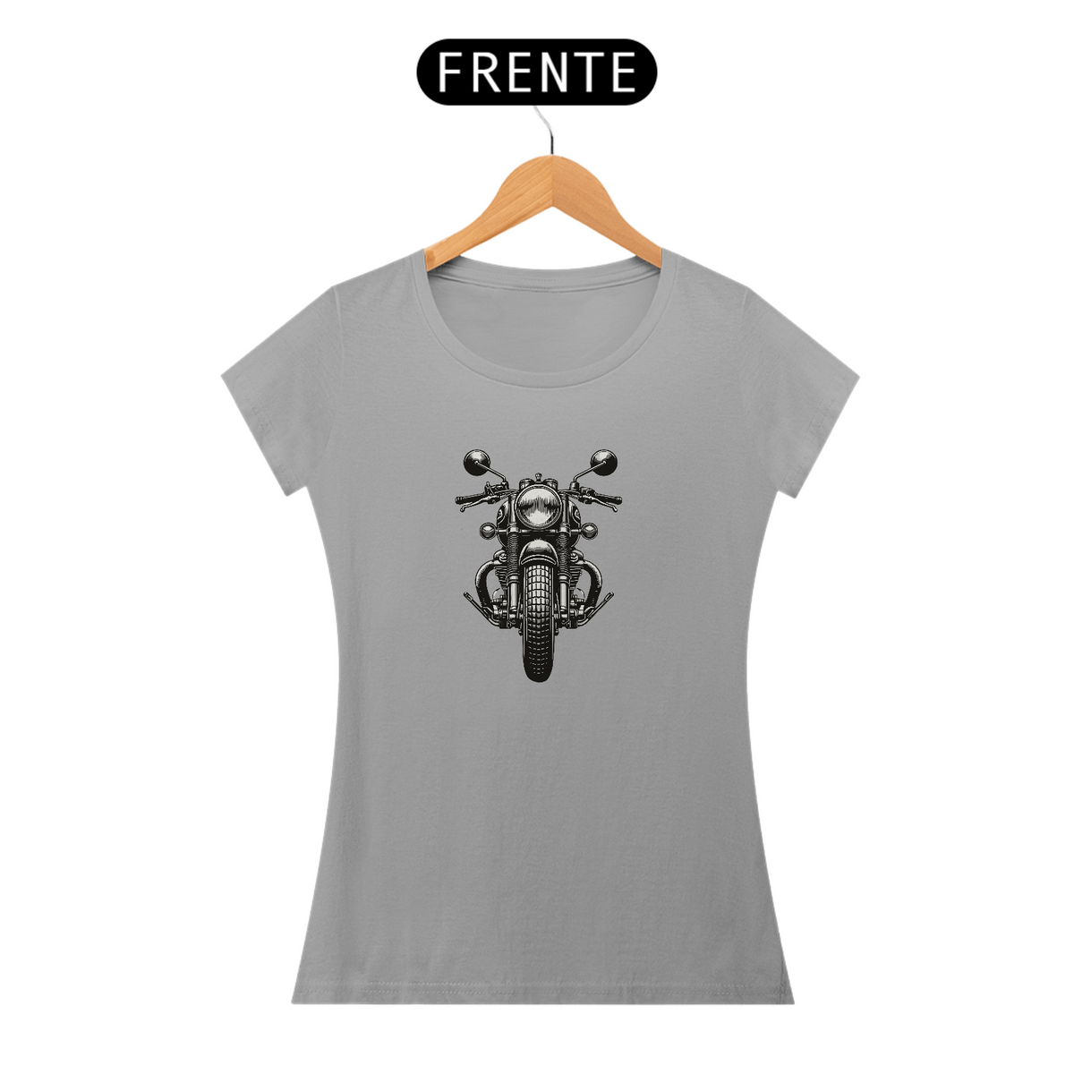 Nome do produto: Camiseta Feminina - Motorcycle - Baby Long Classic