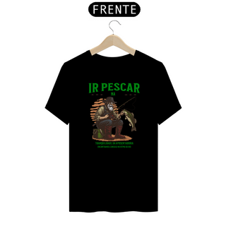 Camiseta Premium ''IR PESCAR NA VELHICE''