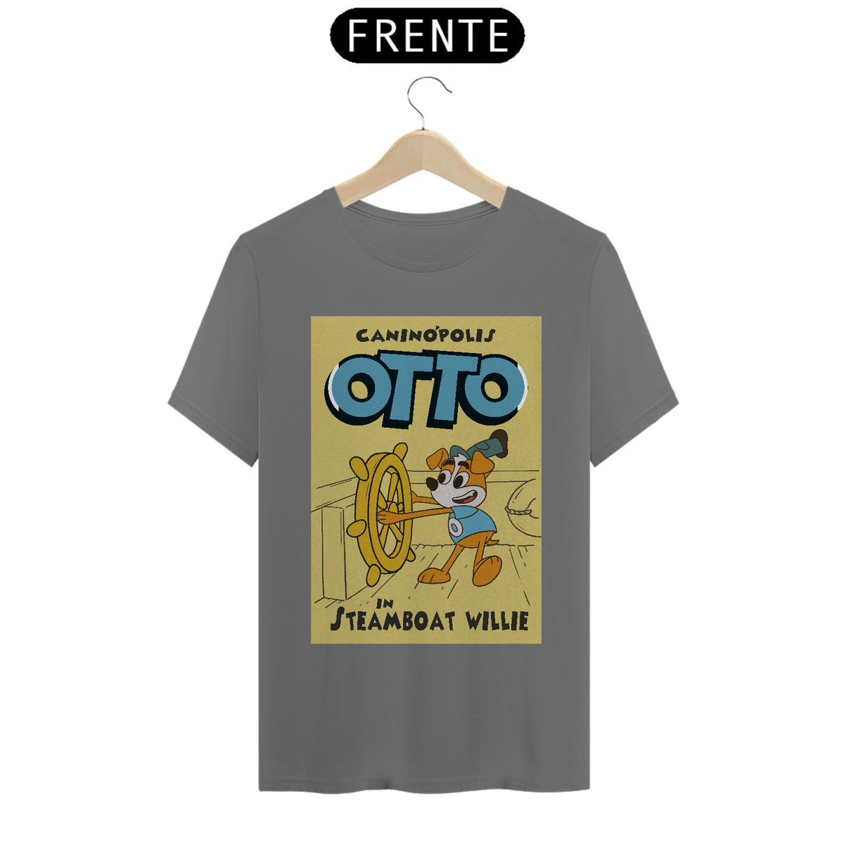 Nome do produto: Camiseta pima adulta  - Otto Steamboat