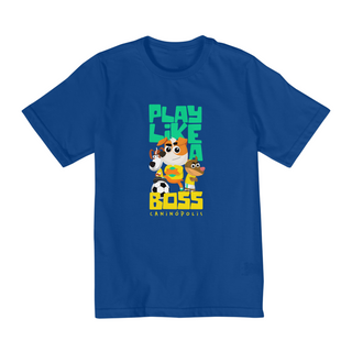 T-shirt Infantil: Play Like a Boss