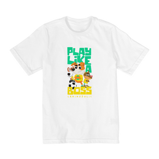 Nome do produtoT-shirt Infantil: Play Like a Boss