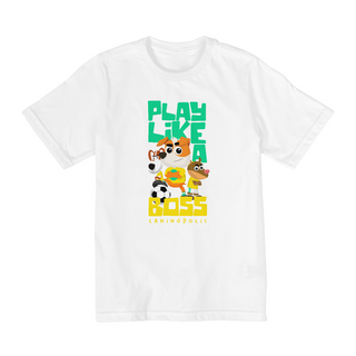 Nome do produtoCamiseta - Play  Like a Boss 