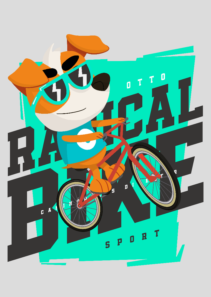 Nome do produto: Poster - Radical Bike 