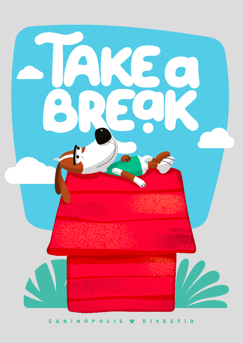 Nome do produto: Poster - Take a Break 