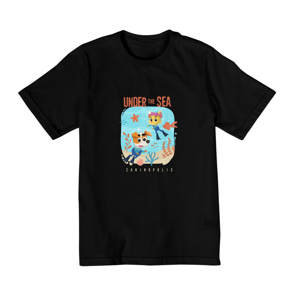 Nome do produto: T-shirt Infantil: Under The Sea