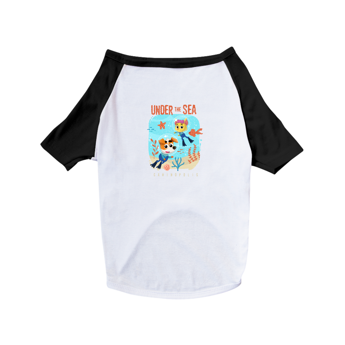 Nome do produto: Camisa Pet Dog - Under The Sea 