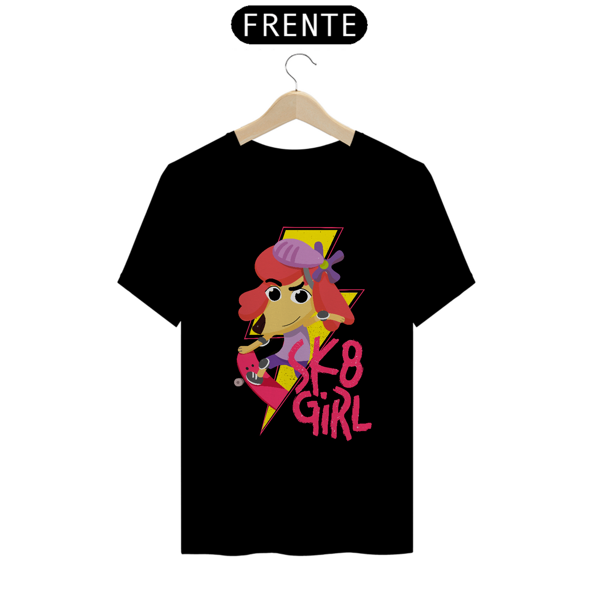 Nome do produto: Camiseta Prime - SK8 Girl