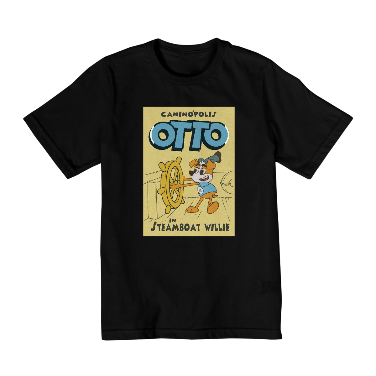 Nome do produto: Camiseta Infanti - Otto Steamboat