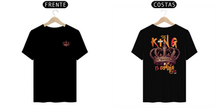 Nome do produtoCamiseta - The king is coming Back