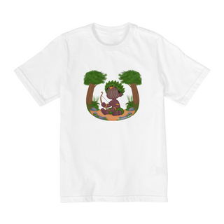 T-shirt Infantil Baby Oxóssi (2 a 8 anos)