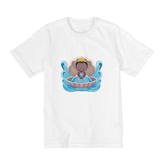T-shirt Infantil Baby Iemanjá (10 a 14 anos)