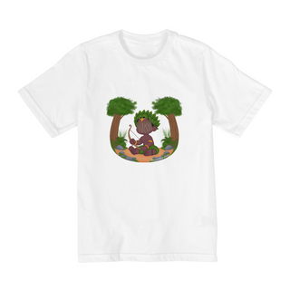 T-shirt Infantil Baby Oxóssi (10 a 14 anos)