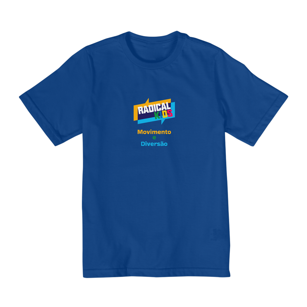 Nome do produto: Radical Kids - Movimento e Diversão | Camiseta Infantil - 2 à 8 Anos