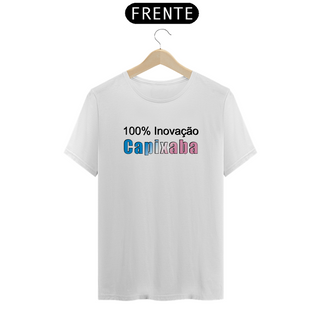 Nome do produtoInovação Capixaba - Bandeira | Camiseta Prime | Clara