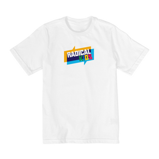 Nome do produtoRadical Kids | Camiseta Infantil - 10 à 14 Anos